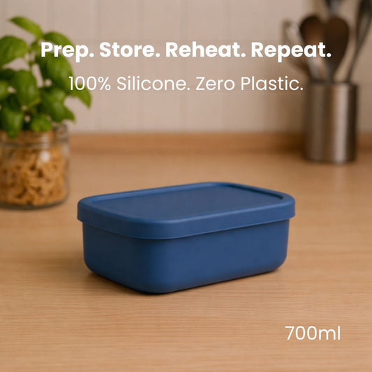 ZipNow Silicone Multi-Use Rectangle Containers 700ml