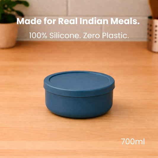 ZipNow Silicone Multi-Use Round Containers 700ml