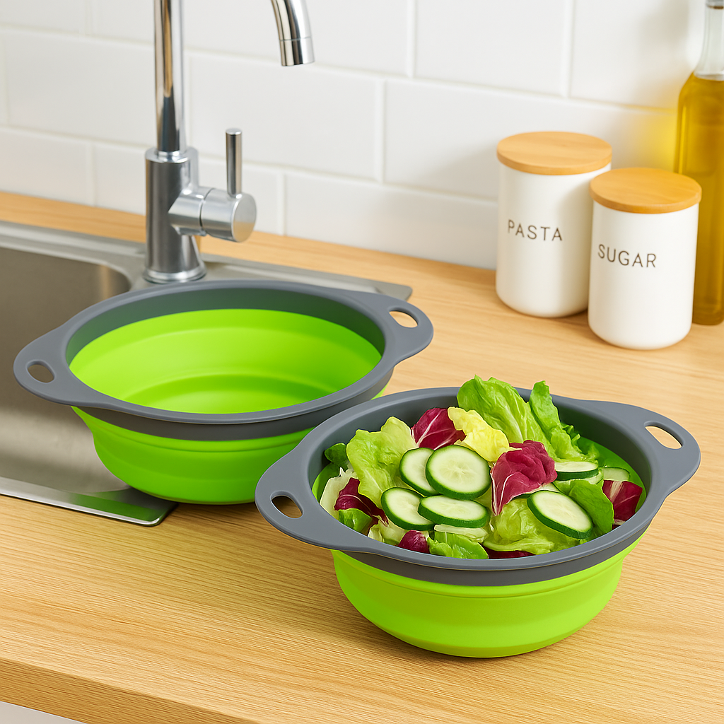 ZipNow Silicone Collapsible Strainer