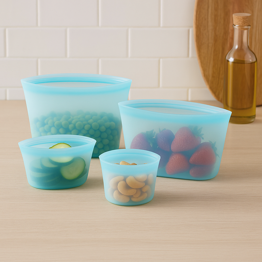 ZipNow Silicone Fresh Bags (Pack of 4)